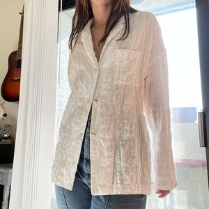Mara Hoffman White Button Down
